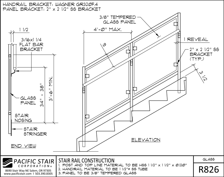 Glass Rail | Pacific Stair Corporation