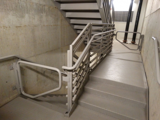 stairway swing gate